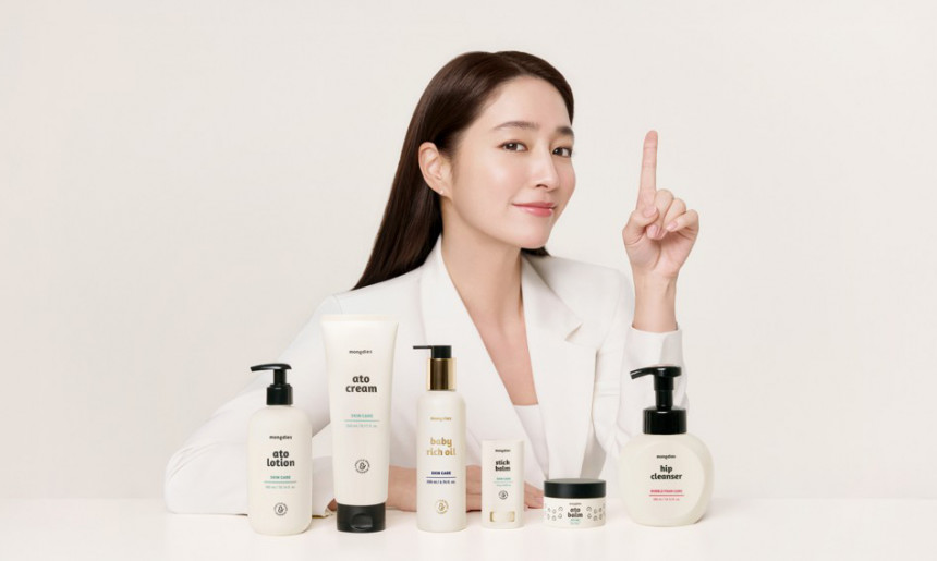 몽디에스 모델과 베이비 케어 제품